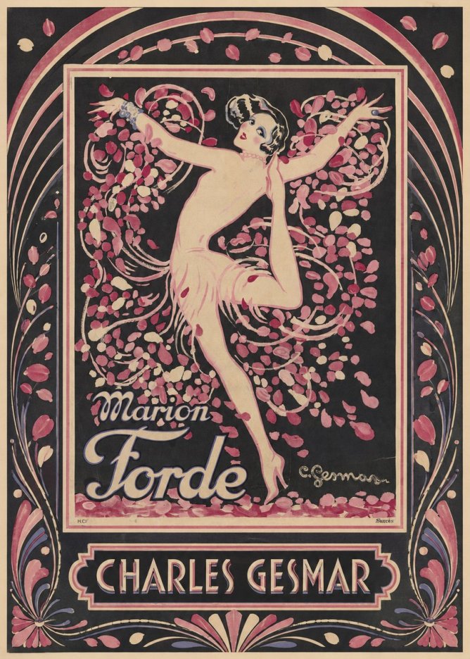Charles Gesmar Marion Forde II No4 - Plakat