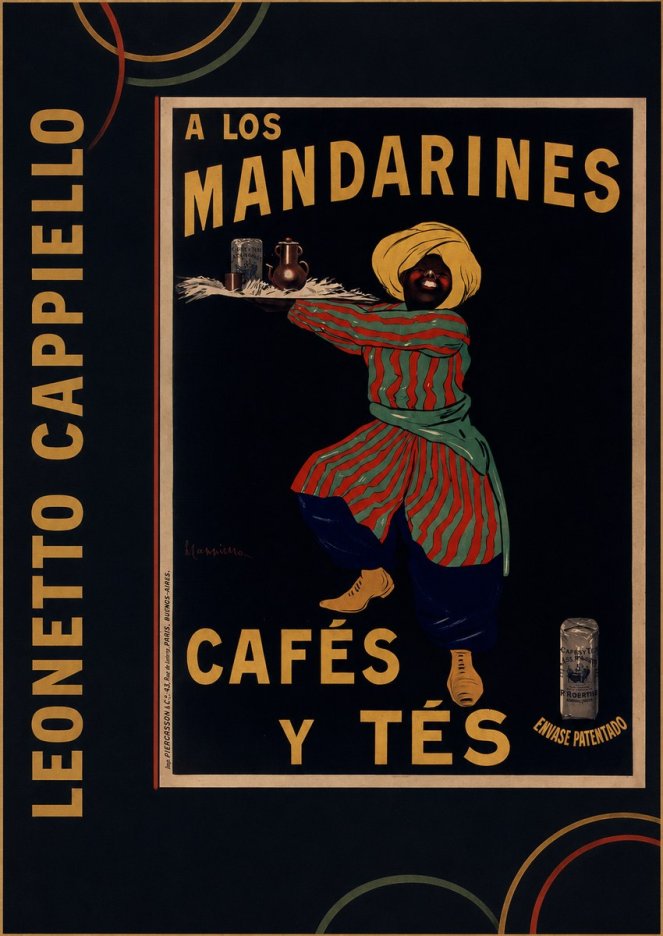 Leonetto Cappiello A Los Mandarines No3 - Plakat