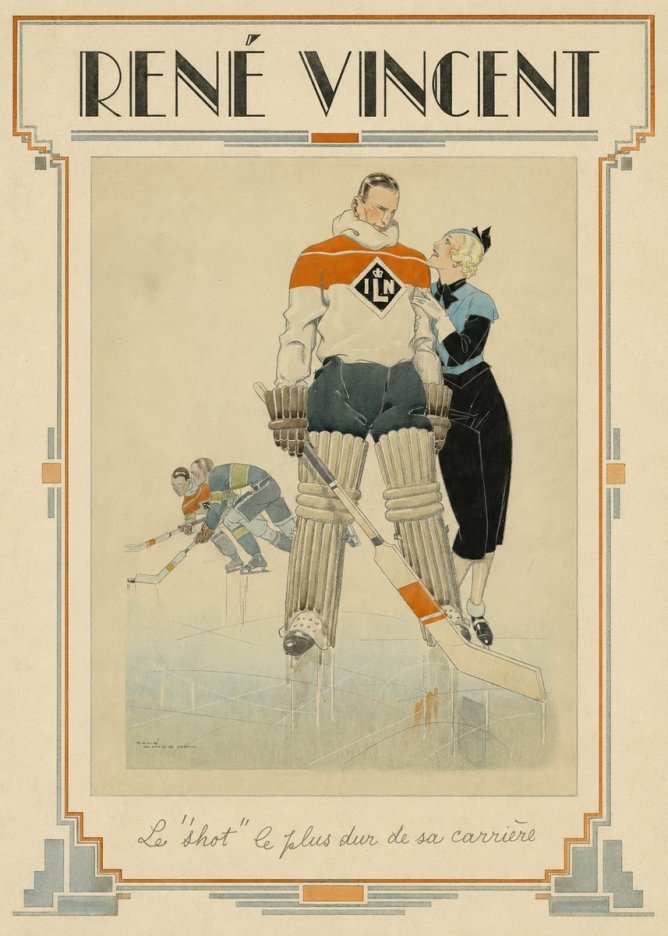 René Vincent Le "Shot" Le Plus Dur De Sa Carrière No1 - Plakat