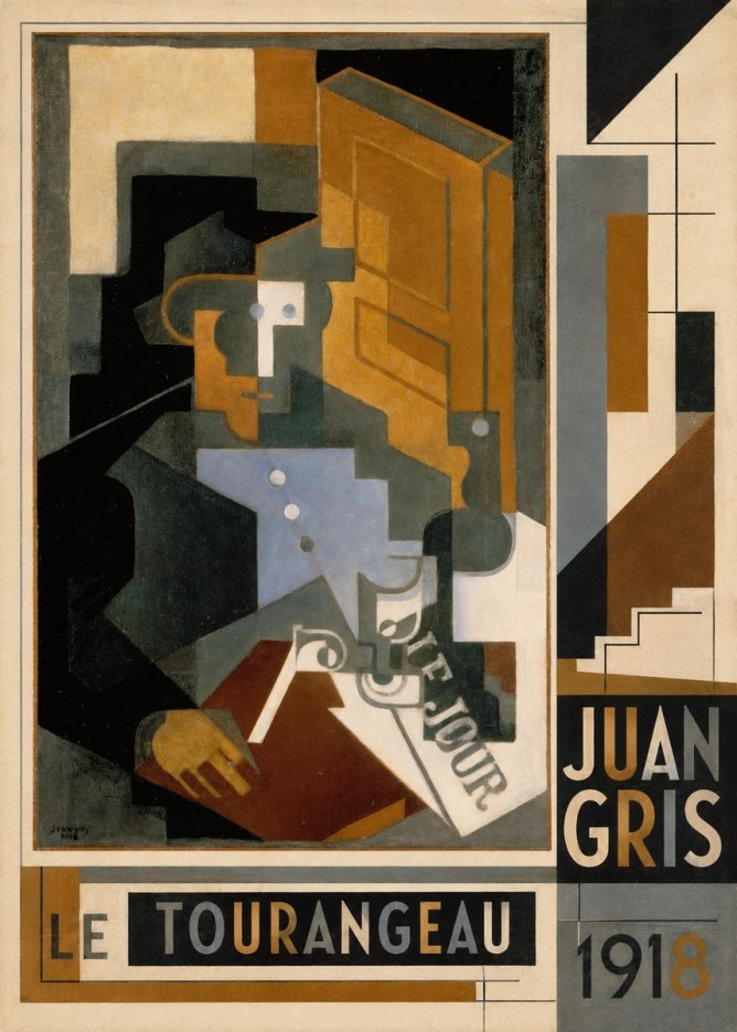 Juan Gris Le Tourangeau No2 - Plakat