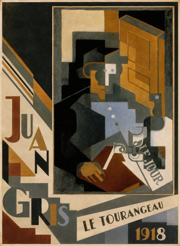 Juan Gris Le Tourangeau No5 - Plakat