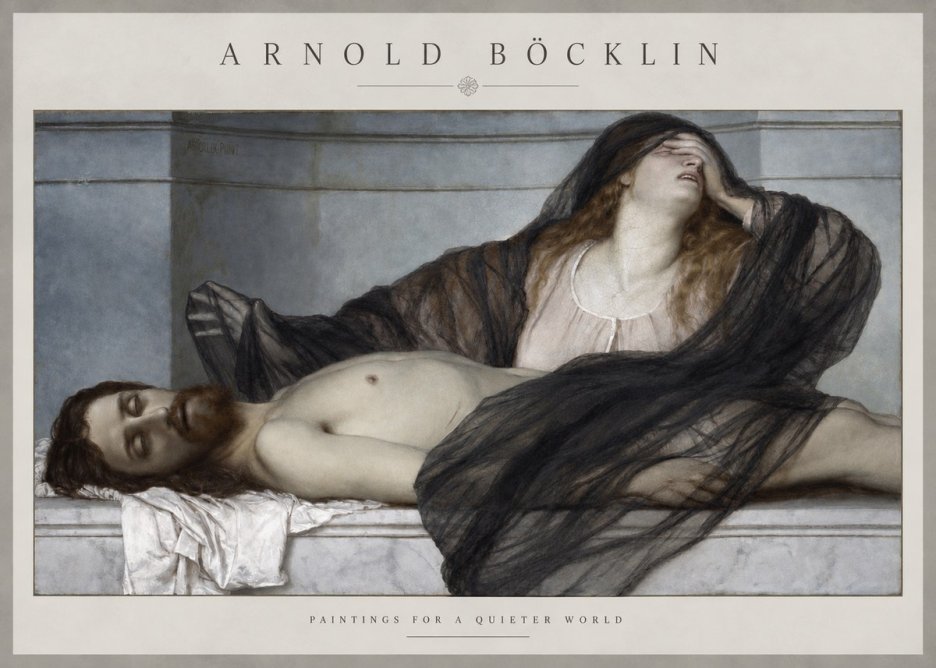 Arnold Böcklin Marie Magdalene No3 - Plakat