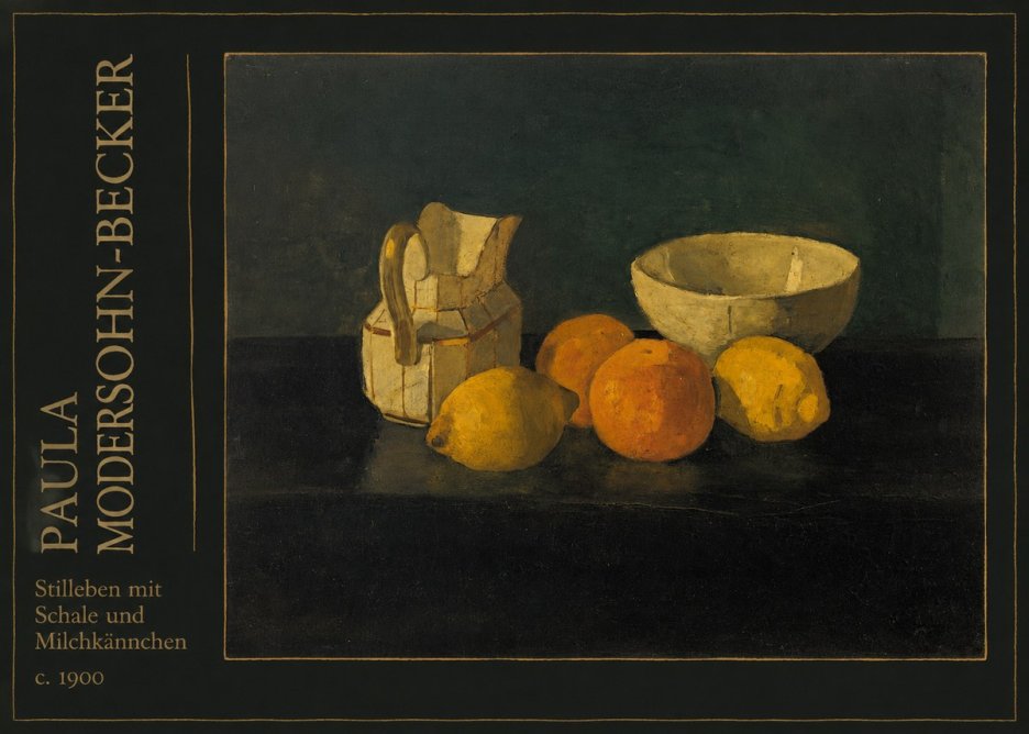 Paula Modersohn-Becker Stilleben Mit Schale Und Milchkännchen No2 - Plakat