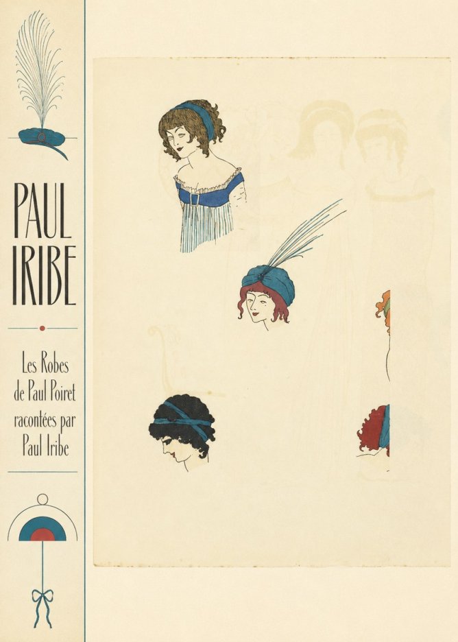 Paul Iribe Les Robes De Paul Poiret Racontées Par Paul Iribe No2 - Plakat