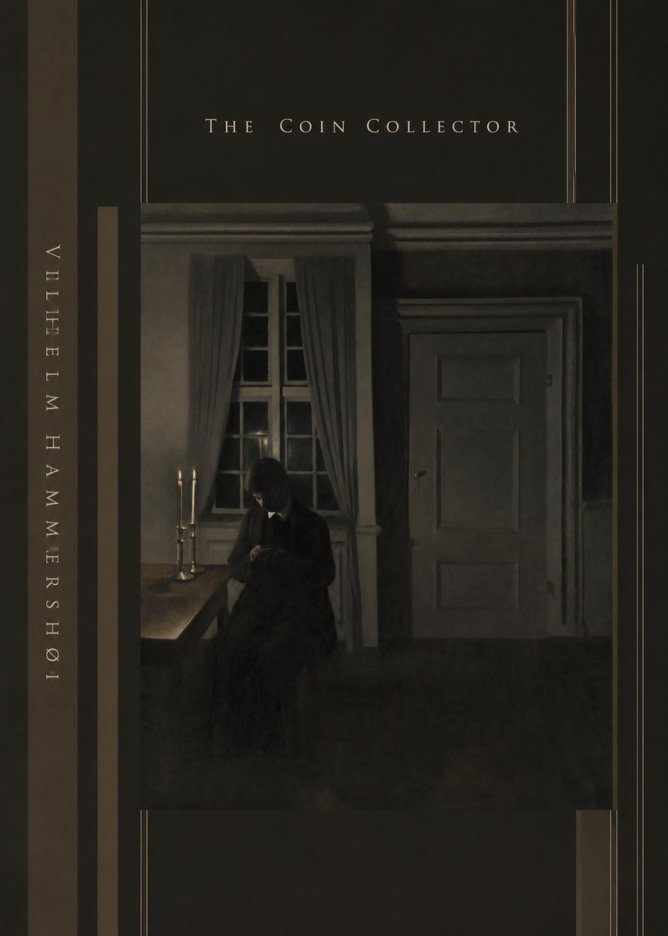 Vilhelm Hammershøi The Coin Collector No4 - Plakat