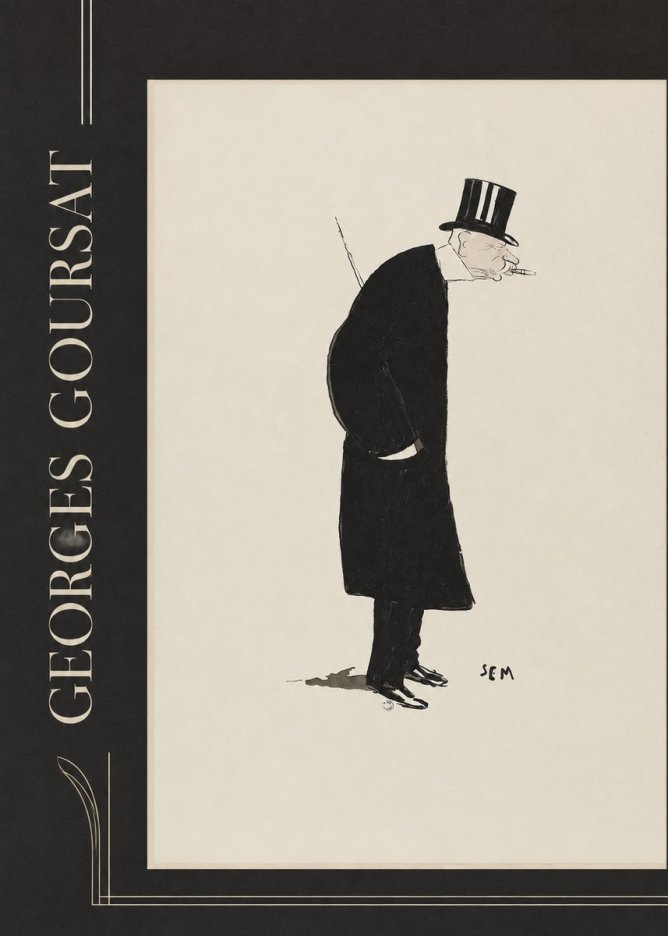 Georges Goursat Georges Goursat II No2 - Plakat