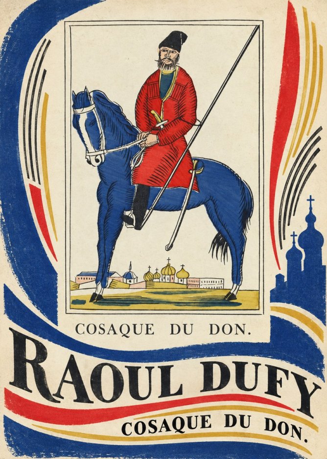 Raoul Dufy Cosaque Du Don. No4 - Plakat