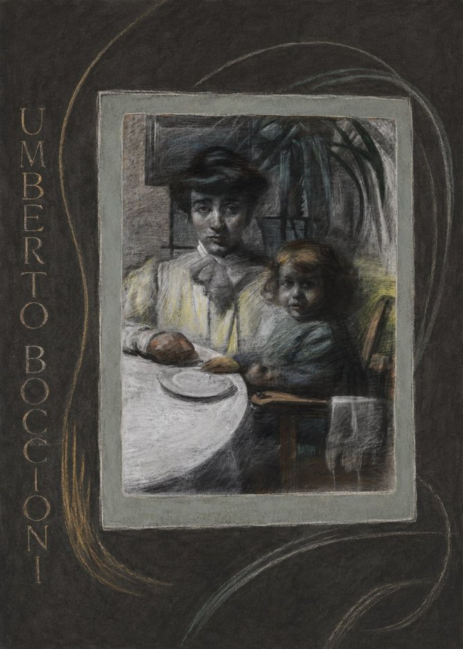 Umberto Boccioni Mother and Sister No3 - Plakat