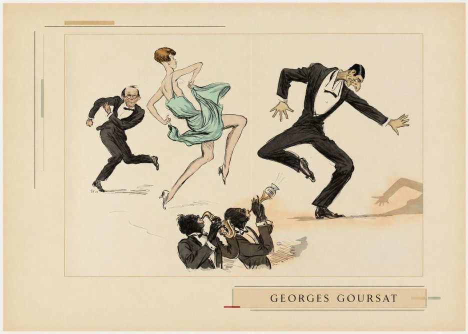 Georges Goursat Georges Goursat III No4 - Plakat