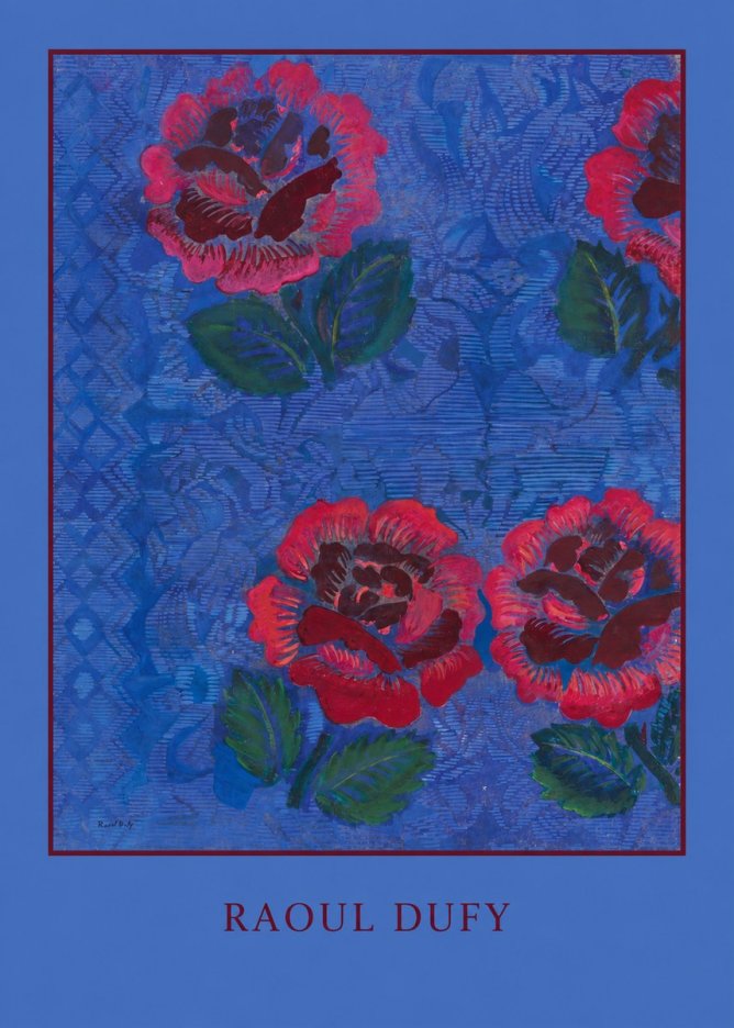Raoul Dufy Roses No4 - Plakat