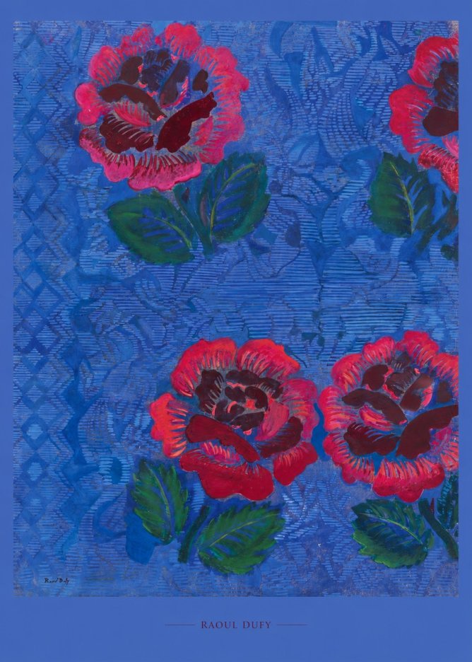Raoul Dufy Roses No6 - Plakat