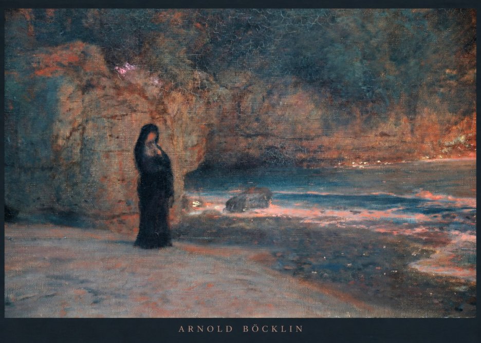 Arnold Böcklin The Lament No2 - Plakat