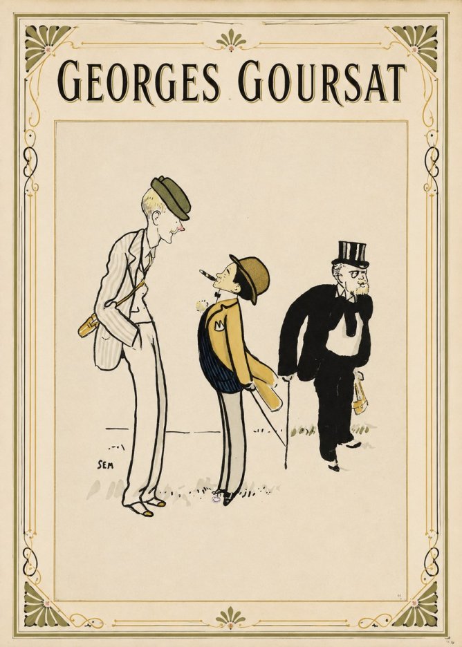 Georges Goursat Georges Goursat IV No1 - Plakat