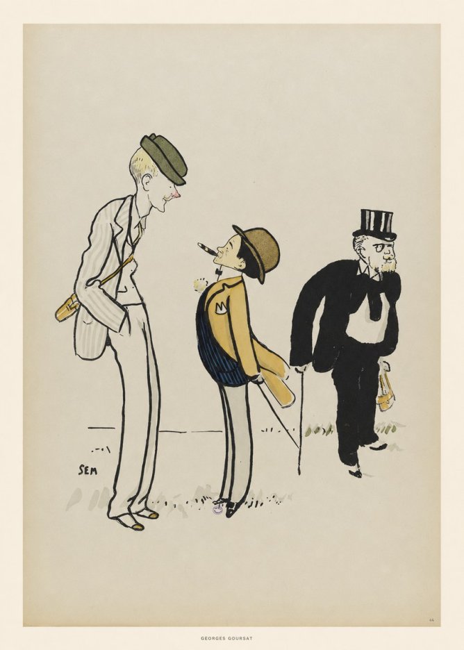 Georges Goursat Georges Goursat IV No6 - Plakat