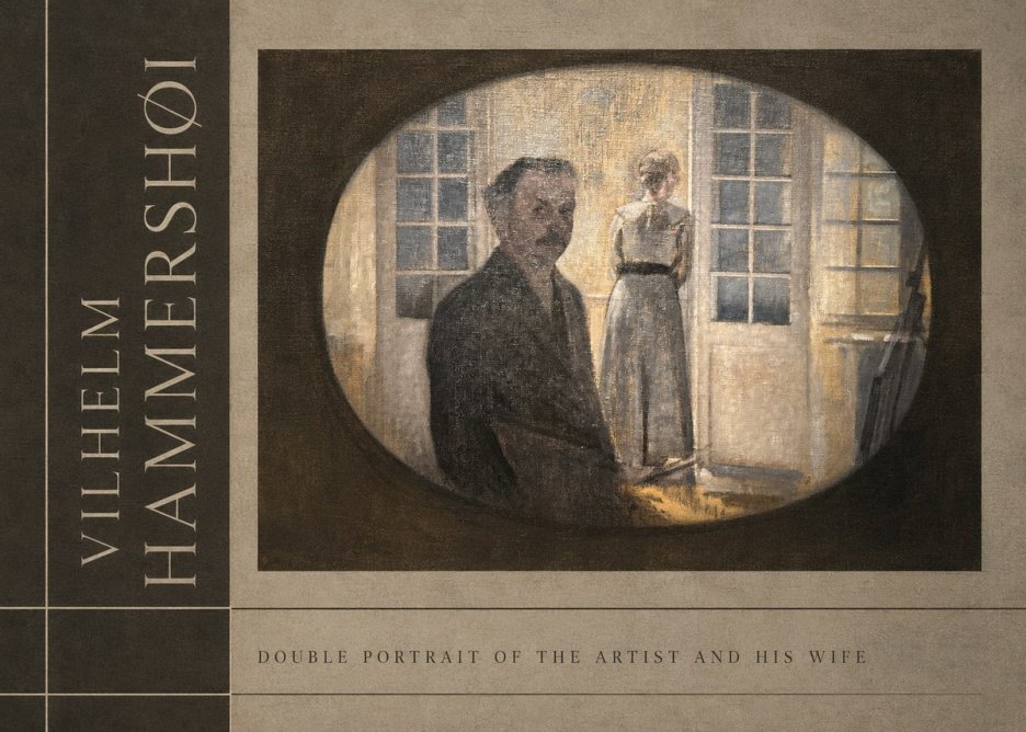 Vilhelm Hammershøi Double Portrait of the Artist and His Wife No2 - Plakat