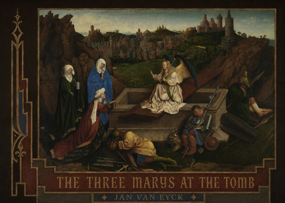 Jan van Eyck The Three Marys at the Tomb No2 - Plakat