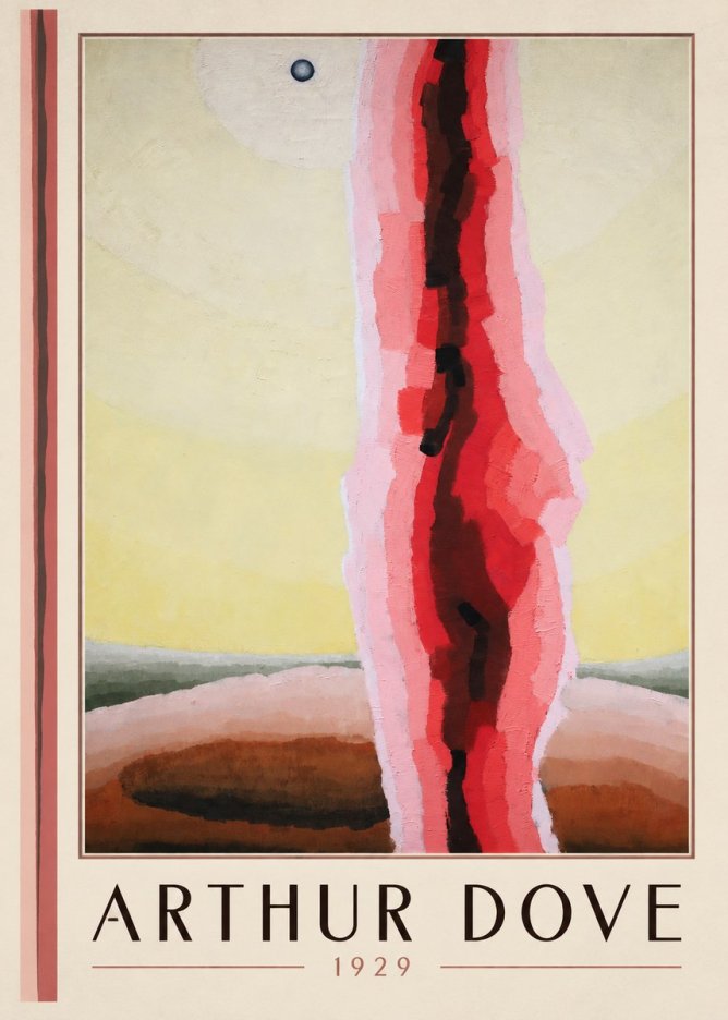 Arthur Dove Gale No1 - Plakat