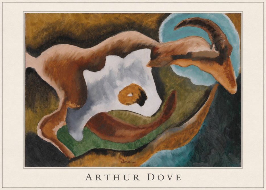 Arthur Dove Goat No3 - Plakat
