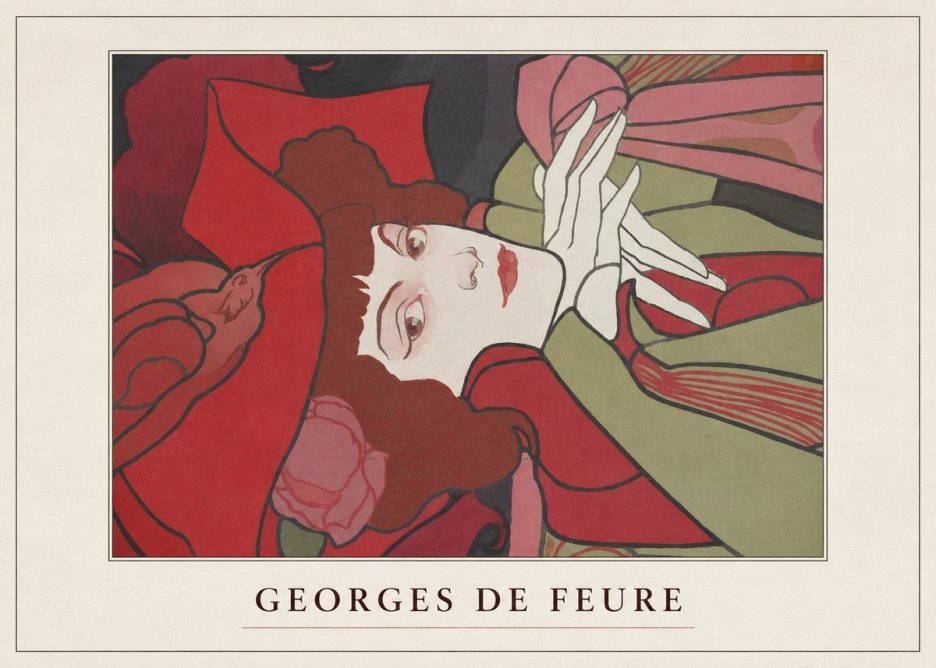Georges de Feure Georges De Feure II No4 - Plakat