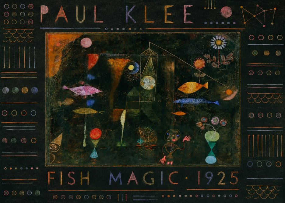 Paul Klee Fish Magic II No3 - Plakat