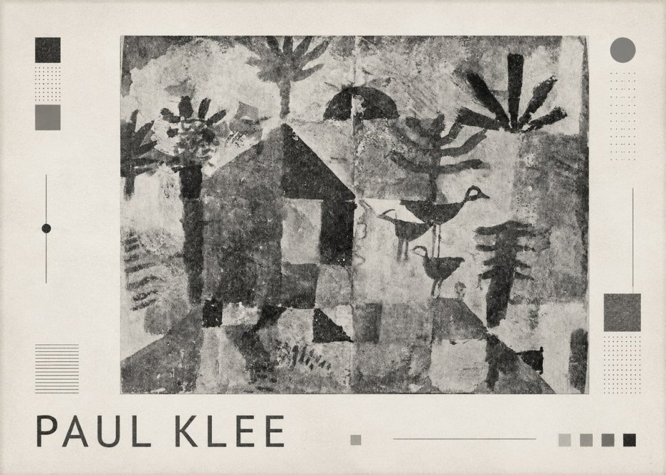 Paul Klee The Niesen No3 - Plakat