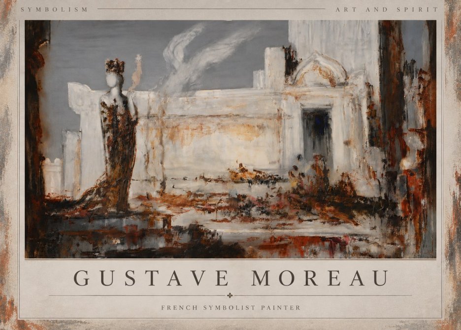 Gustave Moreau Untitled I No4 - Plakat