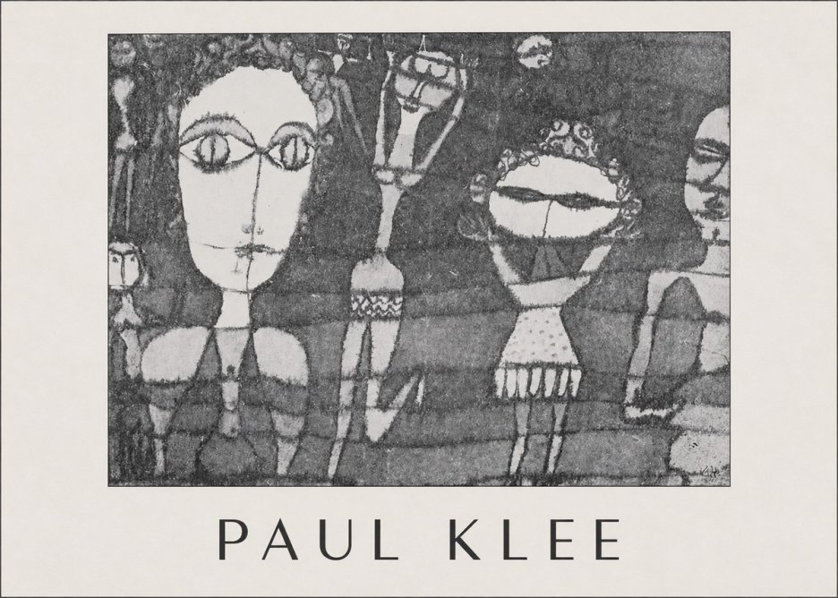 Paul Klee Specter of a Genius No1 - Plakat