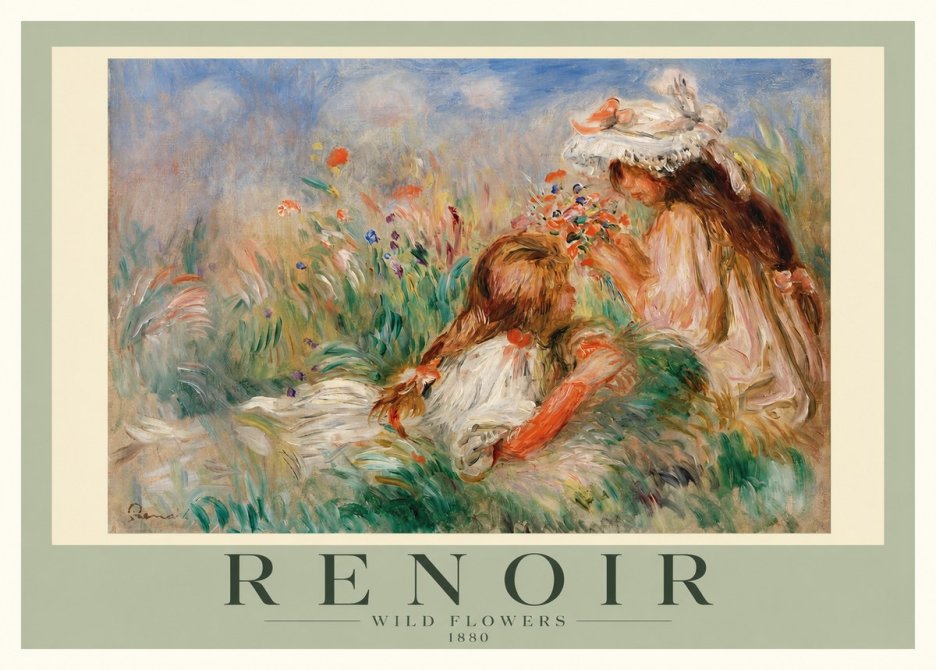 Renoir Wild Flowers No2 - Plakat