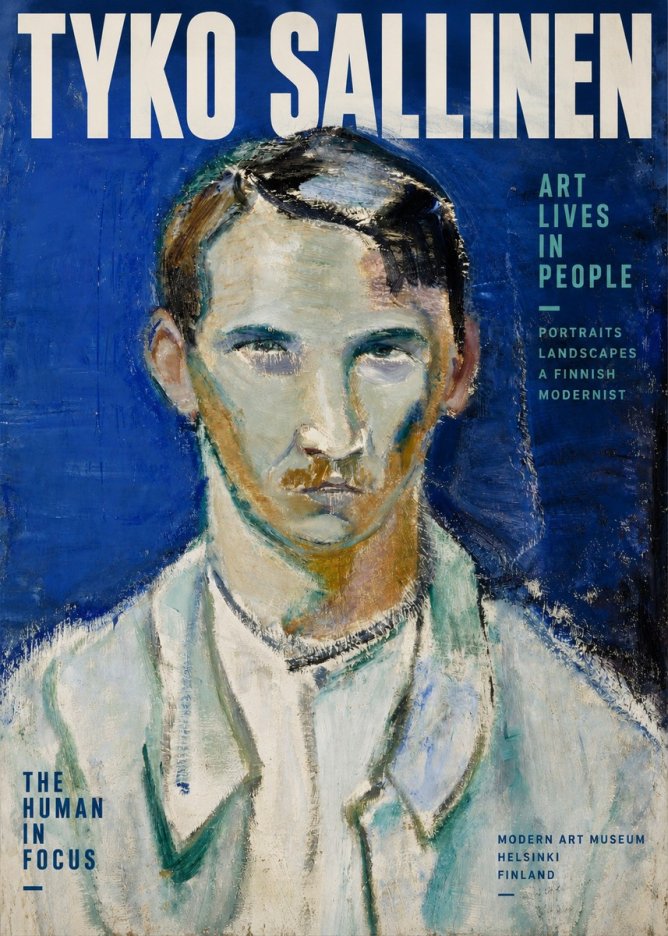 Tyko Sallinen Portrait of a Man IV No2 - Plakat