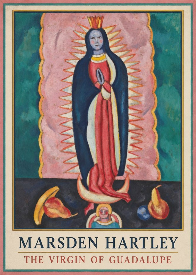 Marsden Hartley The Virgin of Guadalupe No1 - Plakat