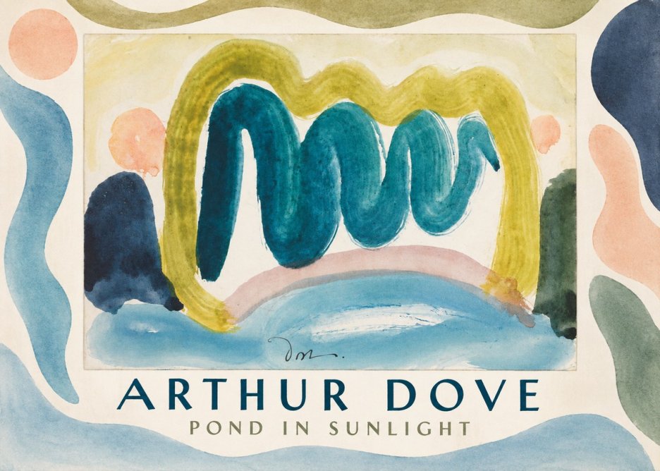 Arthur Dove Pond in Sunlight No1 - Plakat