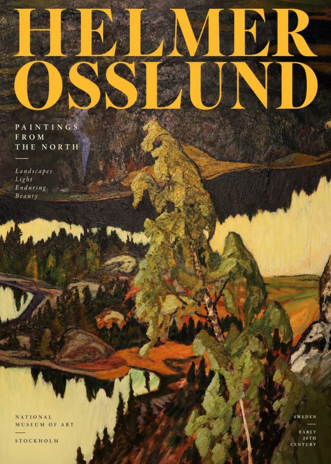 Helmer Osslund Northern Landscape No4 - Plakat