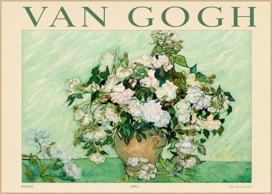 Van Gogh Roses II No2 - Plakat