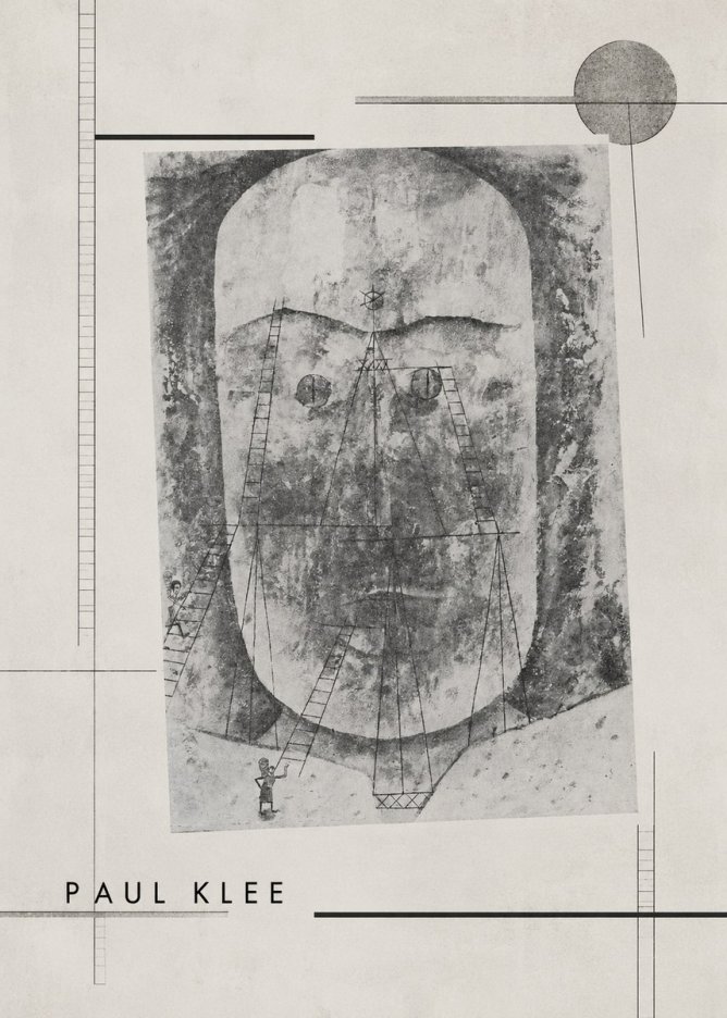 Paul Klee Monument in the Fertile Land No4 - Plakat