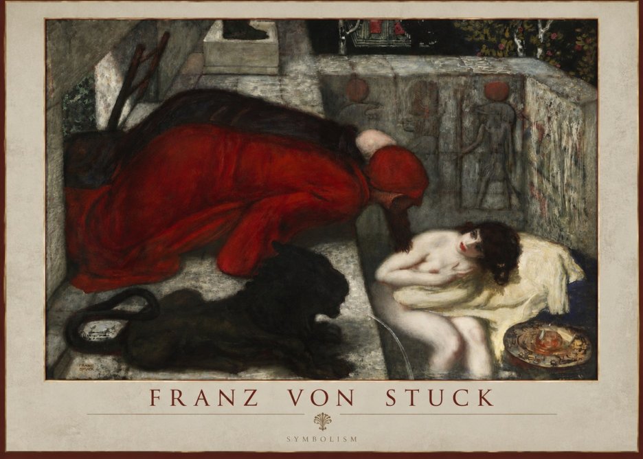 Franz von Stuck Salome No3 - Plakat