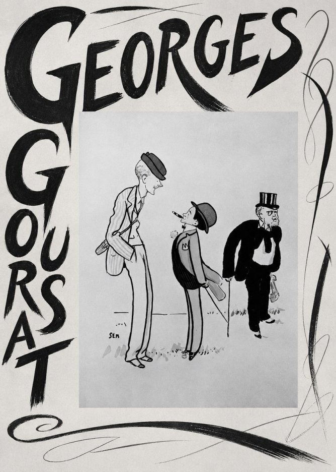 Georges Goursat Georges Goursat V No5 - Plakat