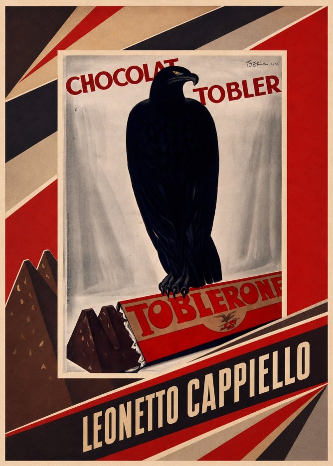 Leonetto Cappiello Chocolat Tobler No6 - Plakat