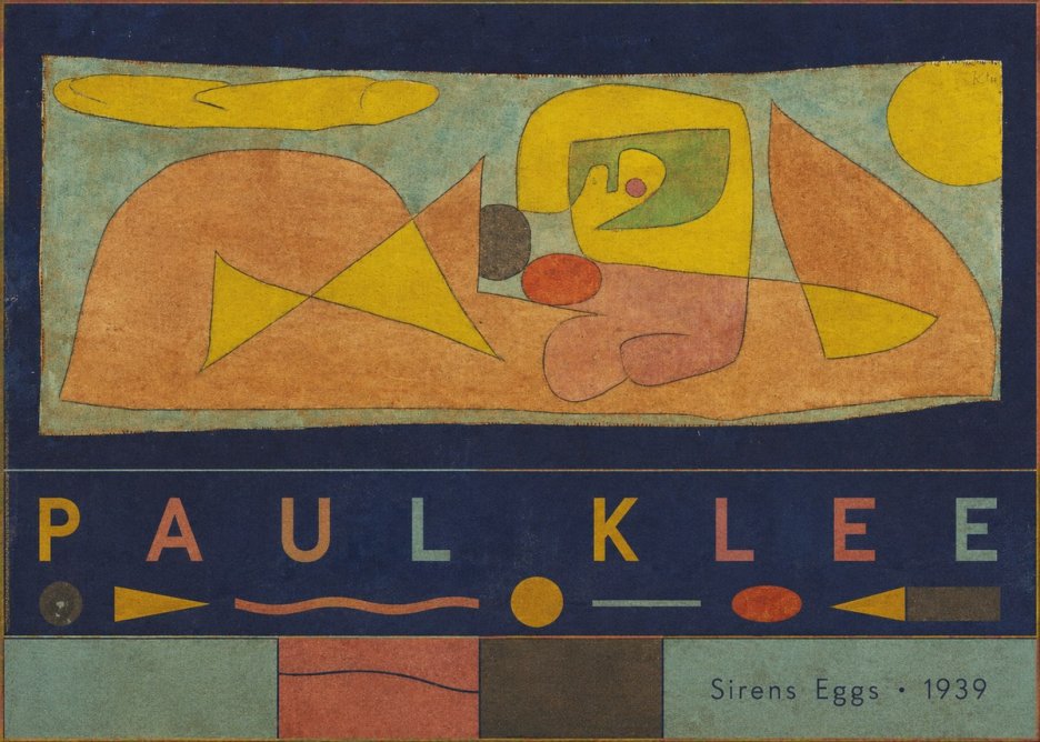 Paul Klee Sirens Eggs No5 - Plakat