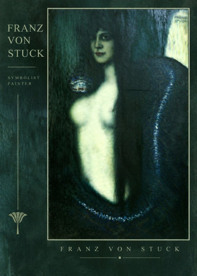 Franz von Stuck Die Sünde No5 - Plakat