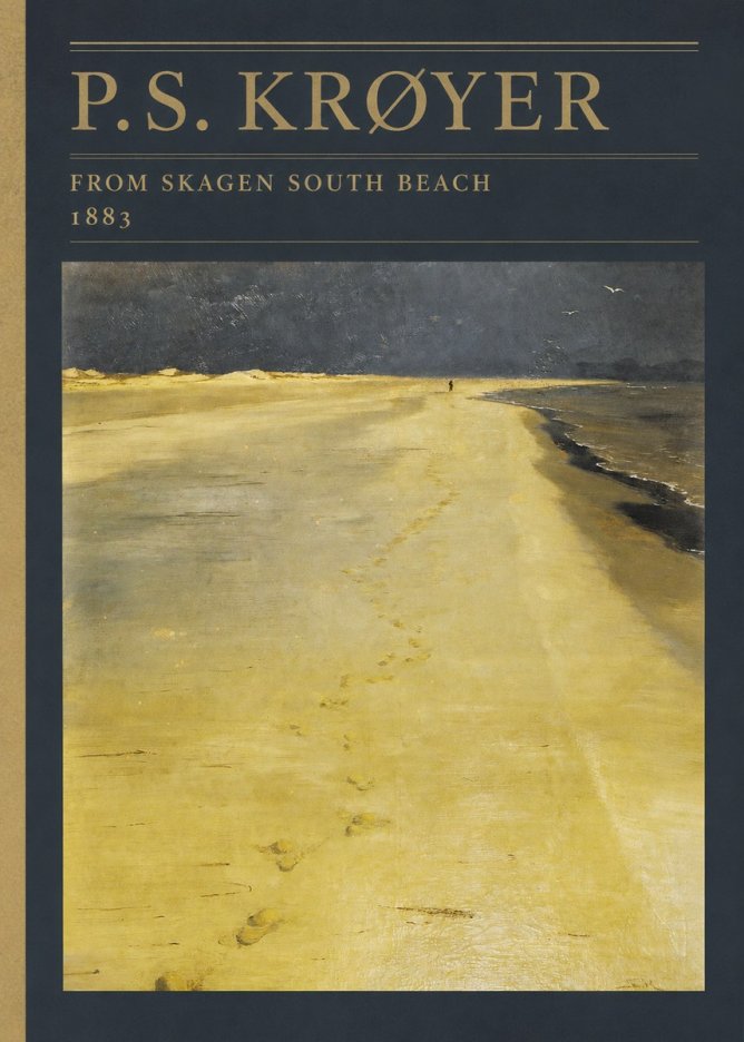 P.S. Krøyer From Skagen South Beach No4 - Plakat