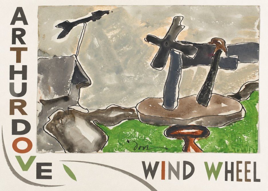 Arthur Dove Wind Wheel No3 - Plakat