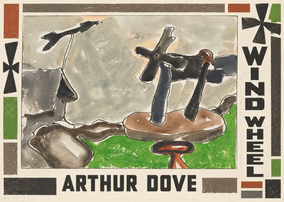 Arthur Dove Wind Wheel No4 - Plakat