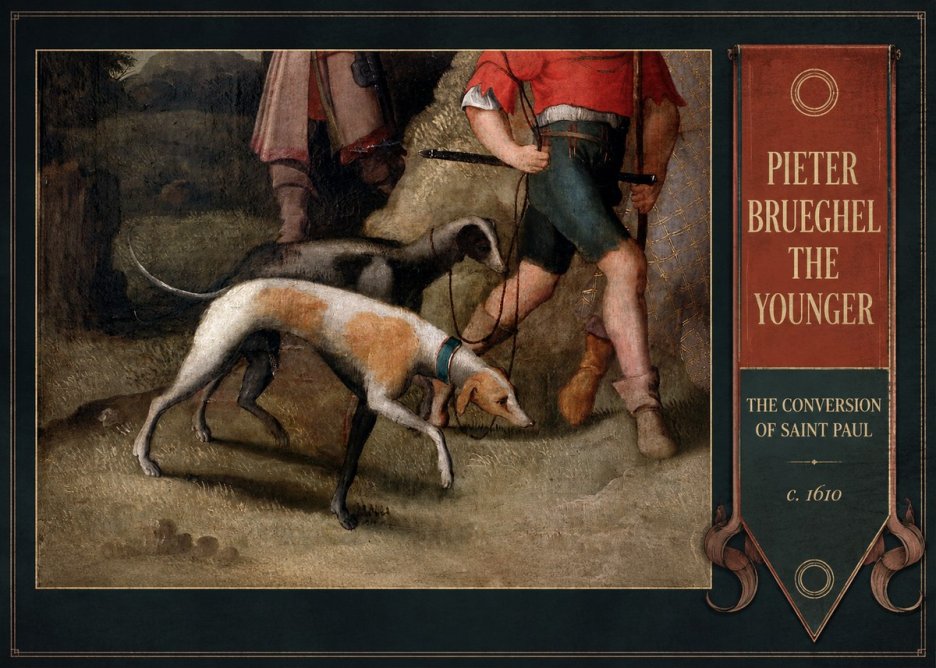 Pieter Bruegel The Conversion of Saint Paul II No6 - Plakat