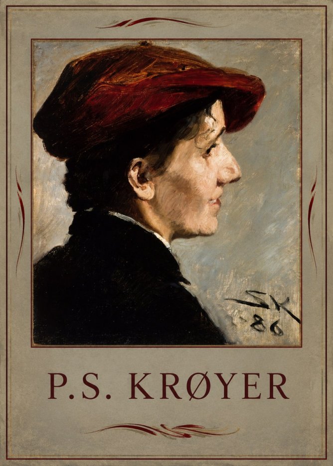 P.S. Krøyer Portrait of a Young Girl No4 - Plakat