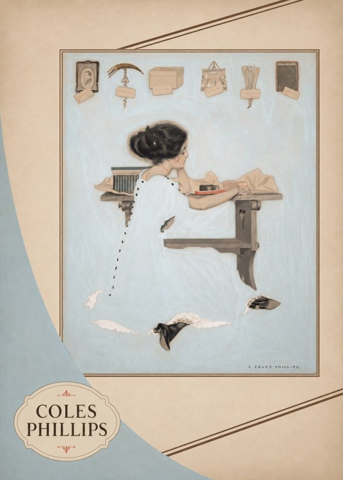Coles Phillips Remembrance No6 - Plakat