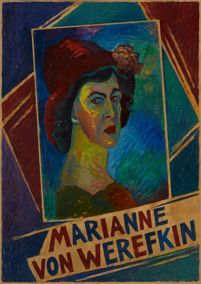 Marianne von Werefkin Self-portrait No5 - Plakat
