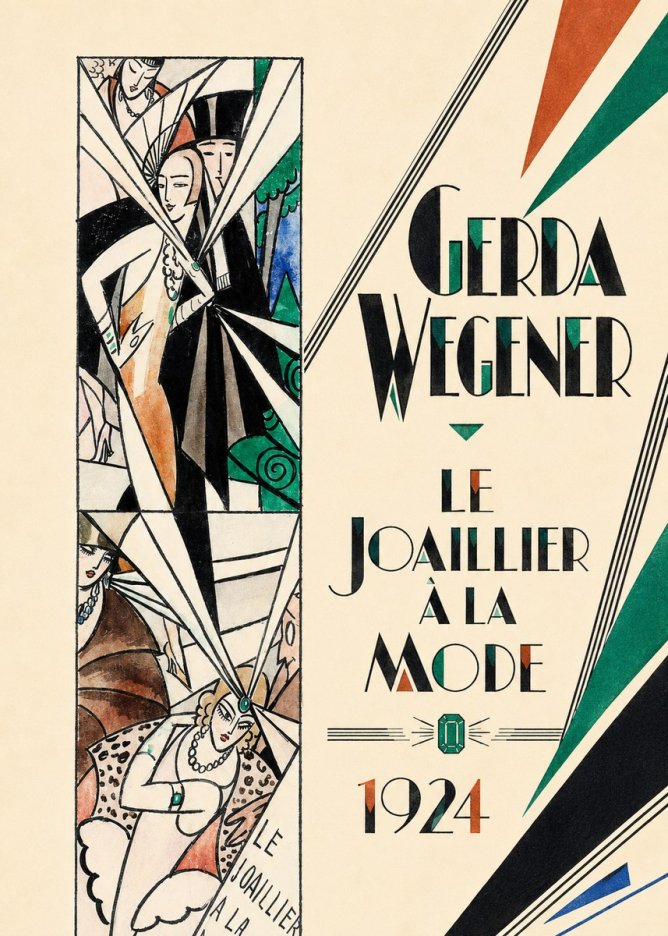 Gerda Wegener Le Joaillier À La Mode No5 - Plakat