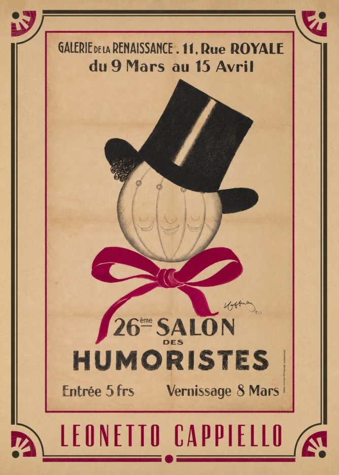 Leonetto Cappiello 26Ème Salon Des Humoristes No1 - Plakat