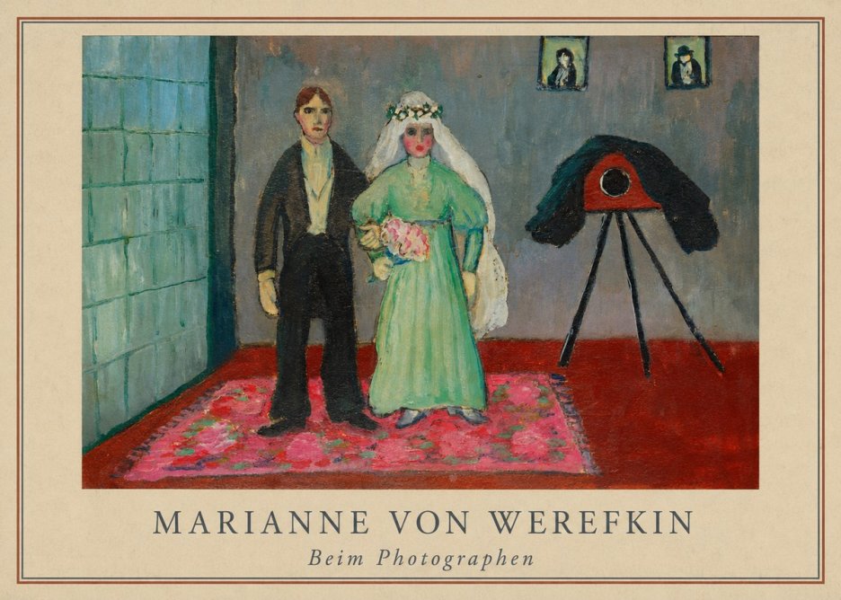 Marianne von Werefkin Beim Photographen No5 - Plakat