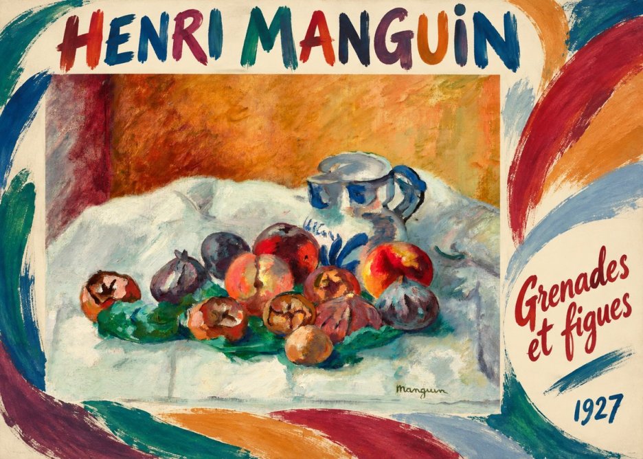 Henri Manguin Grenades Et Figues No4 - Plakat